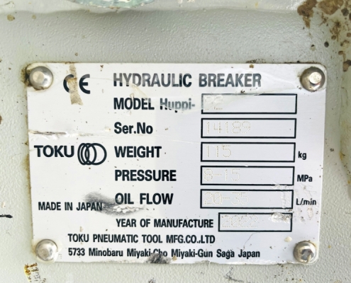 Huppi 92 Hydraulik Hammer gebraucht_02