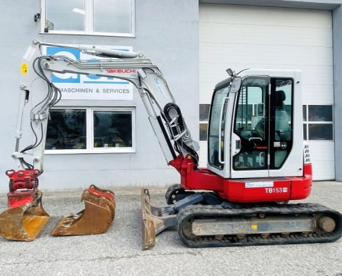 Takeuchi TB153FR Minibagger gebraucht BJ 2018_08