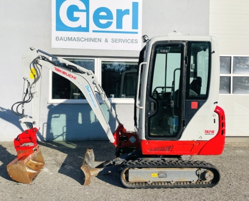 Takeuchi TB216 Minibagger gebraucht_08