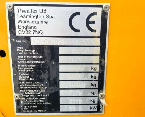 Thwaites Mach2064 Dumper gebraucht_02