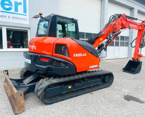 Kubota KX080-4a Minibagger gebraucht_06
